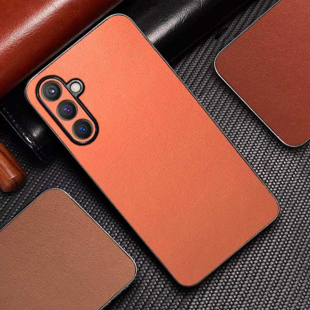 Luxury Case For Samsung Galaxy F34 ShockProof TPU Phone Leather Cover For Samsung F34 Case
