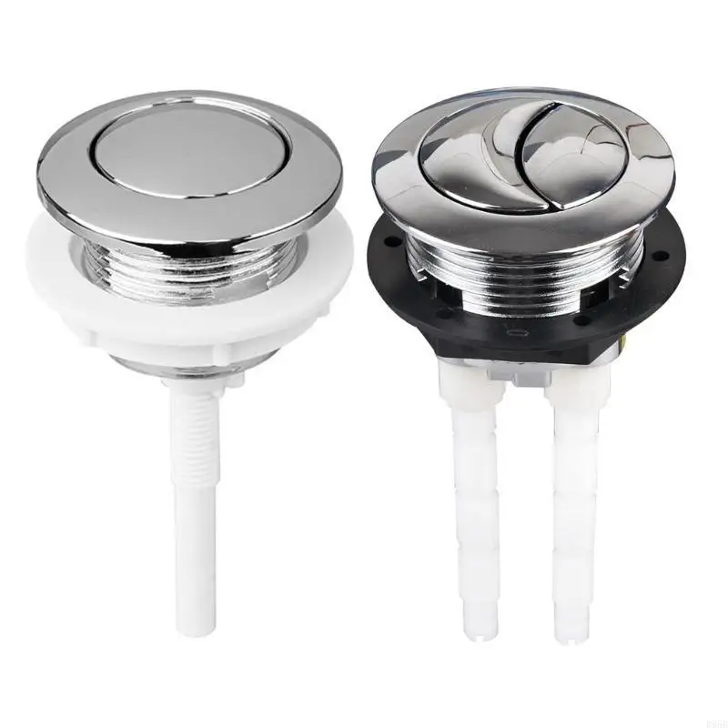 Toilet Button Single/Dual Push Replacement Button Fits 38mm Hole Closestool B95B