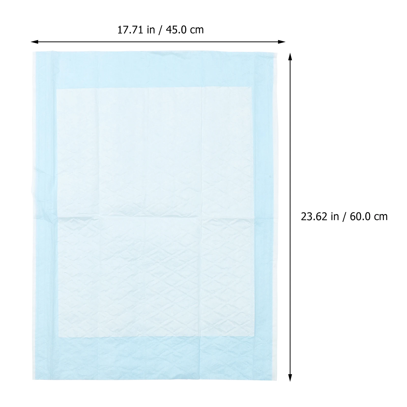 

20 pcs Disposable Thick Absorbent Bed Pads Waterproof Nonwoven Fabric Patient For Hospital Salon Clinic Use Blue