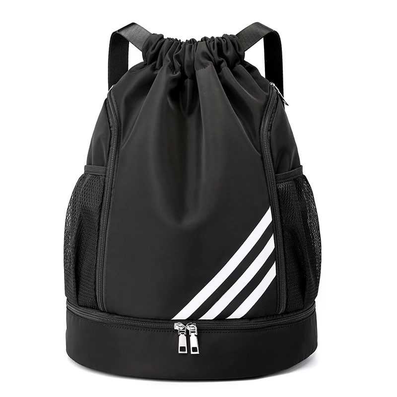 

Fashion Casual Women Drawstring Bag Durable Fabric Female Sports Backpack Large Capacity Girls Daypack Shopping Backpack