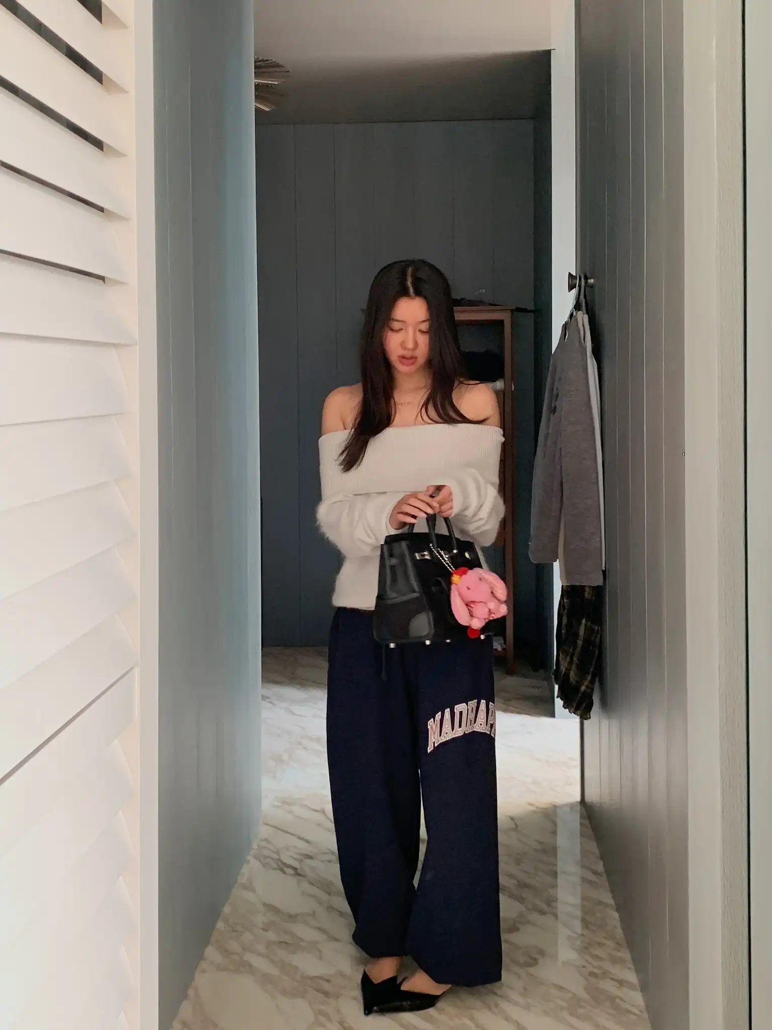 

LILUOP Thiened Fce Casual Pants Faionable Dstring Embroidered Women's Sweatpants Comfortable All-Match Trousers