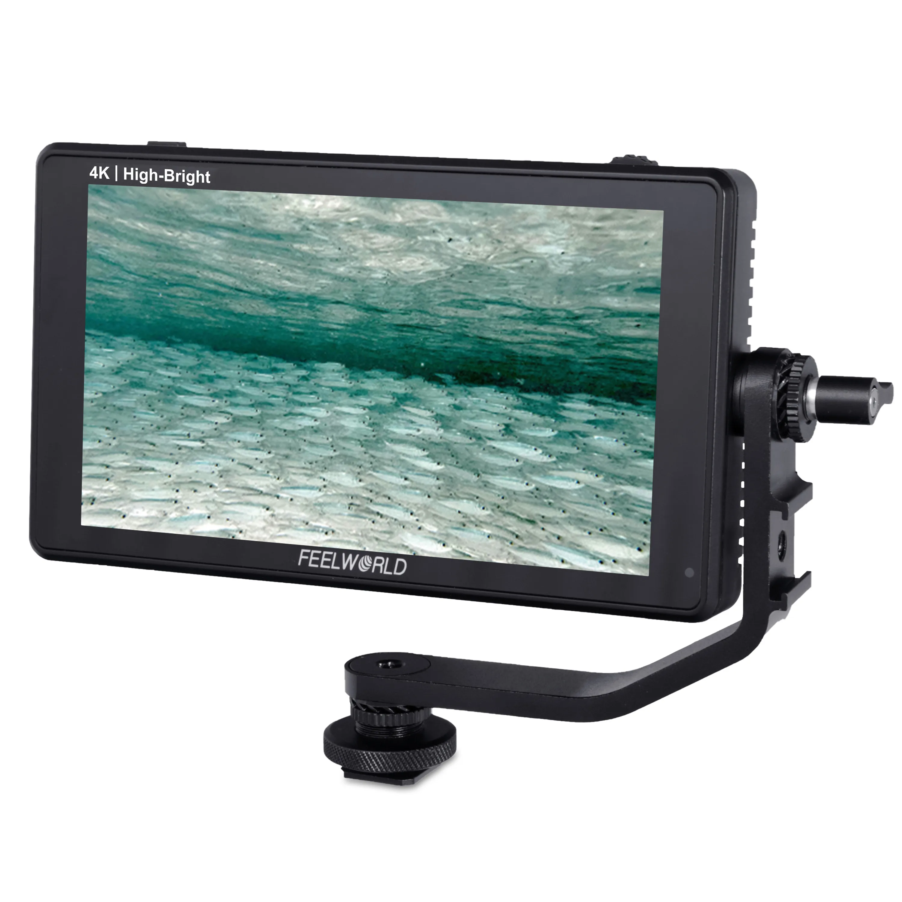 

FEELWORLD LUT6E 1600nits DSLR Camera Field Monitor 6 Inch Touch Screen DC Power Out for Cameras Bulk Wholesale OEM Service