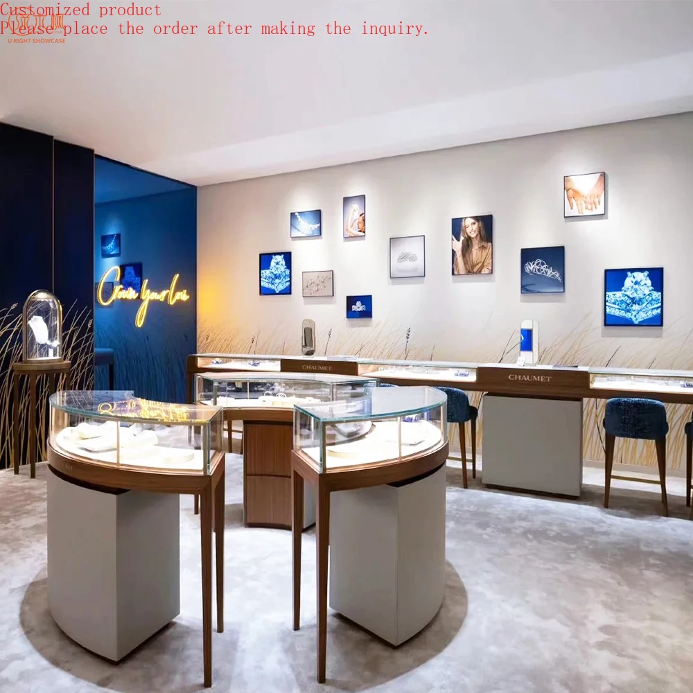 

Custom.Customized Watch Showcase Display Shop Furniture High-end Modern Professional Manufacturer of Jewelry Showcase