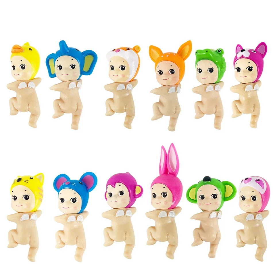 Sonny Angel 20th Anniversary hippers looking back Anime Figures Ornaments Dolls Fans Children Gifts Random 1pcs