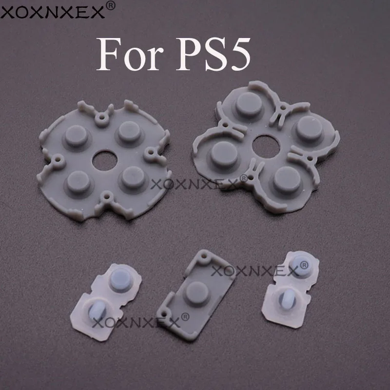 Xoxnxex 1 set für dual sense gummi leitfähige tastaturen tastaturen für sony ps5 controller gamepad reparatur