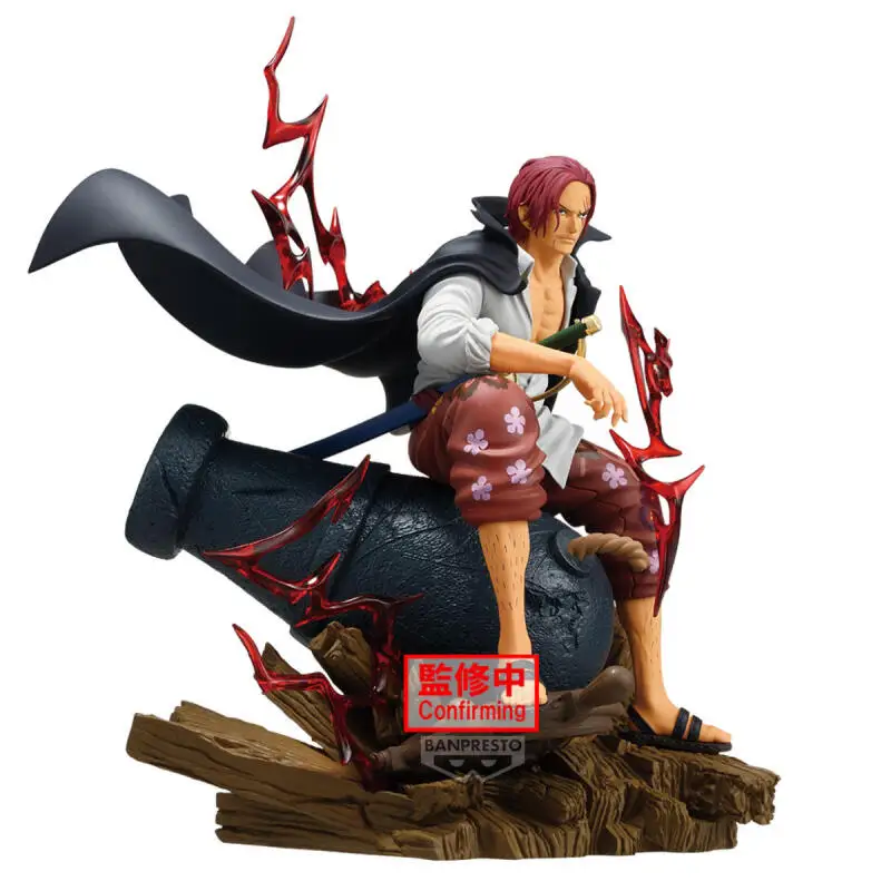 

В наличии [Оригинал] Оригинальная фигурка Bandai Banpresto One Piece Theorama Soul Shanks из ПВХ, аниме-фигурка, модель, коллекционная кукла, игрушка