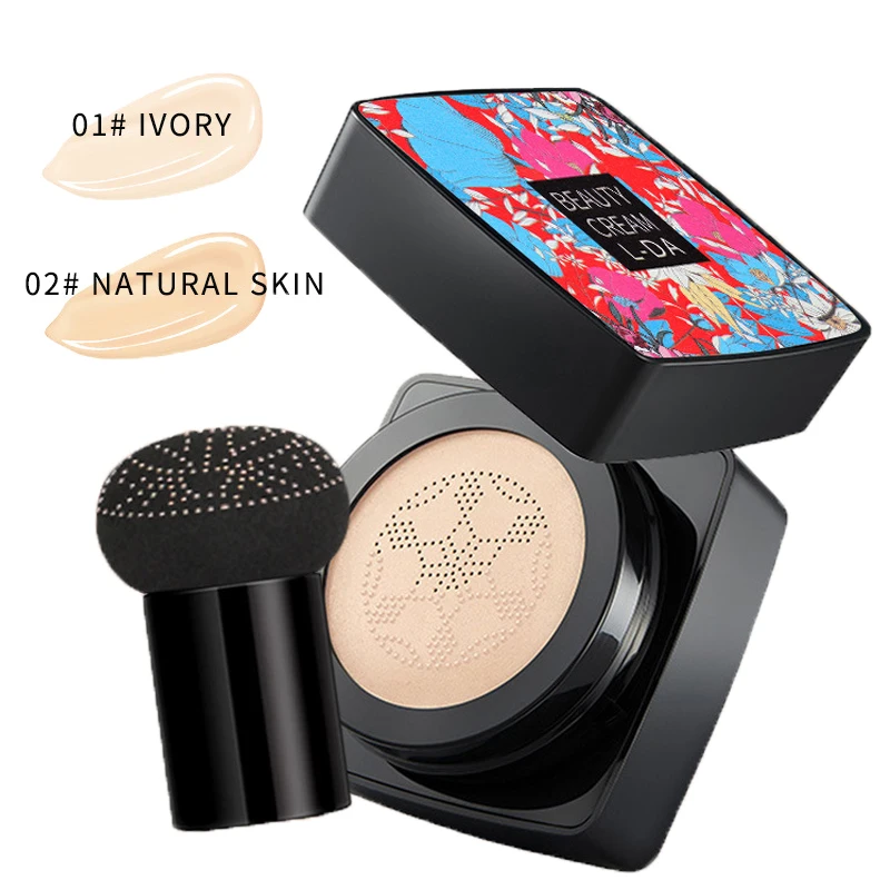 Air Cushion Mushroom Head Powder Puff Moisturizing BB Cream Quick Makeup Waterproof Base Makeup Brightening Makeup Cosmetics