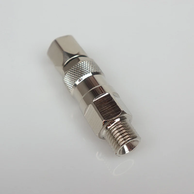 1/4 to 1/4 Airless High Pressure Spray Gun Flexible Rotation Pipe Connector Fit For Airless Spray Gun Pressure Spray Hose Swivel