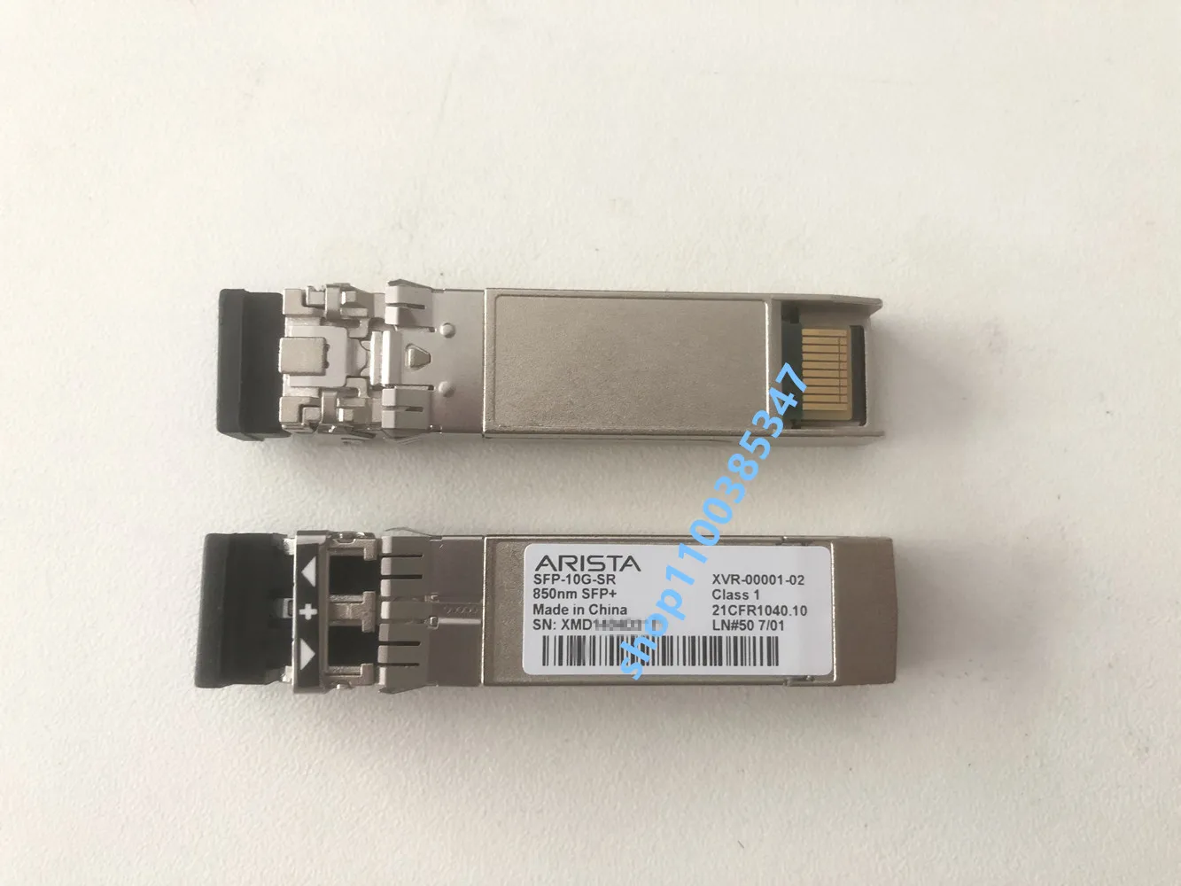 

1PCS Arista sfp 10g/SFP-10G-SR/XVR-00001-02/arista 10g sfp+ fiber switch/arista sfp+ 10GB fiber switch