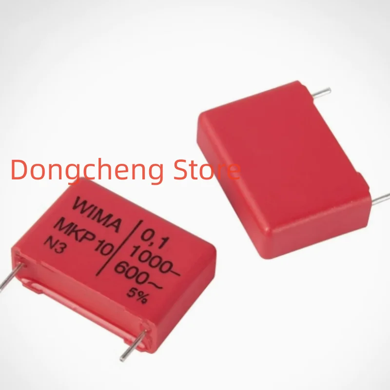 

5 шт./20 шт./50 шт. 100% новый оригинальный пленочный конденсатор WIMA MKP10 1000 В 0,1 мкФ 1000 В 104 100NF шаг 22,5 мм аудио пассивный конденсатор