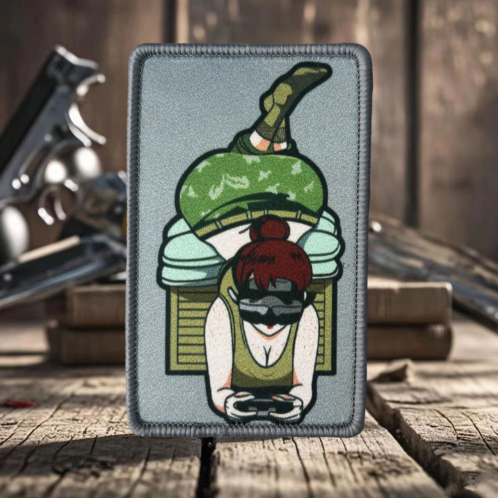 Parche táctico velcro anime – Insignia de moral para equipo militar - imagen 4