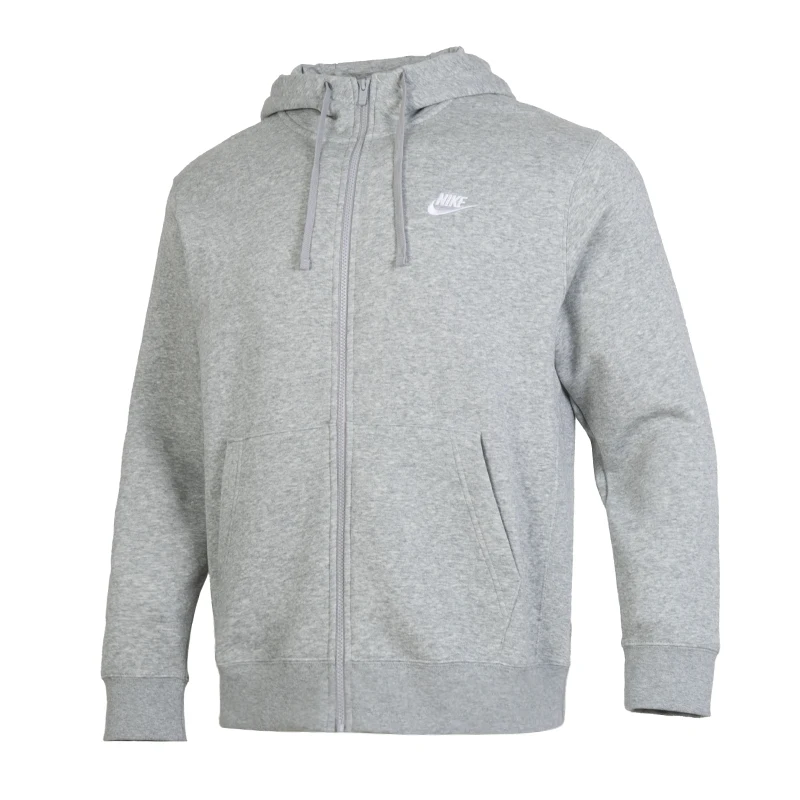 

Nike (Nike) Nsw Club Men's Hoodie Fitness Home Casual Clothing Knitted Hoodie Fleece-Lined Loose Jacket Bv2646-063