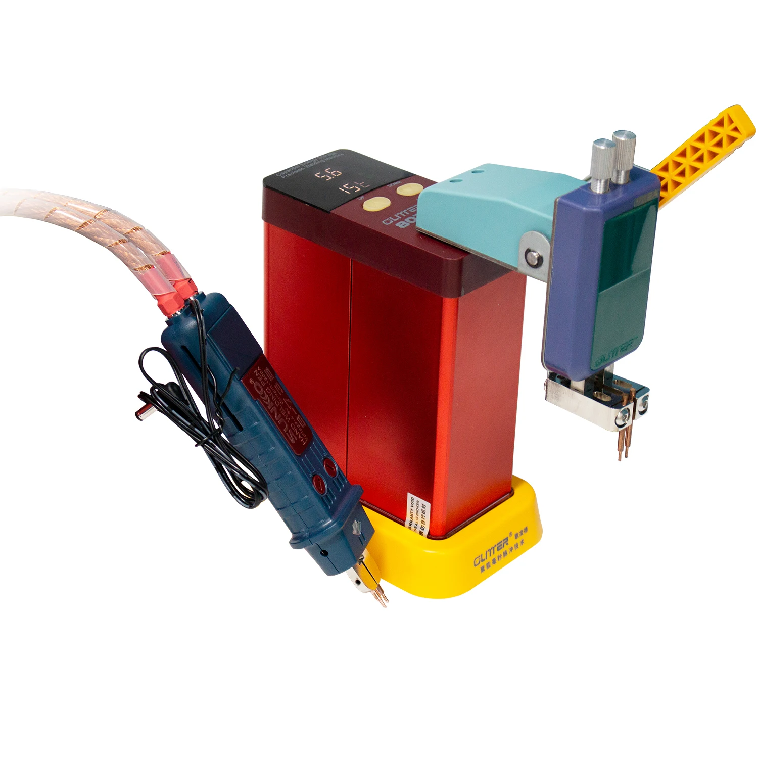 SUNKKO 801D 12 кВт мощный импульсный портативный мини-сварочный аппарат для хранения энергии 0,3 мм с оборудованием для точечной сварки 73B ручка