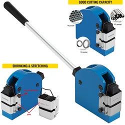 Shrinker & Stretcher Manual Machine Sheet Metal Shrinker Stretcher 16/18/20 Gauge Fabrication Mild Steel 2 Wrench Hand-Operated