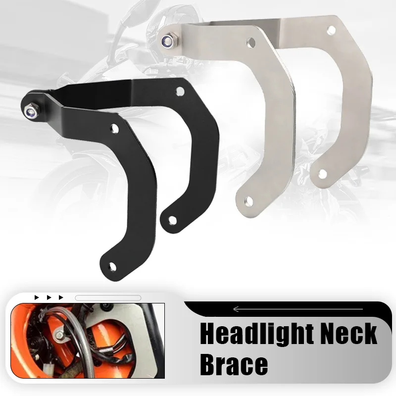

Motorcycle For 790 890 Adventure R/S/Rally 2018-2024 2023 790 890 Adv Steel Neck Brace Headlight Reinforcement Bracket