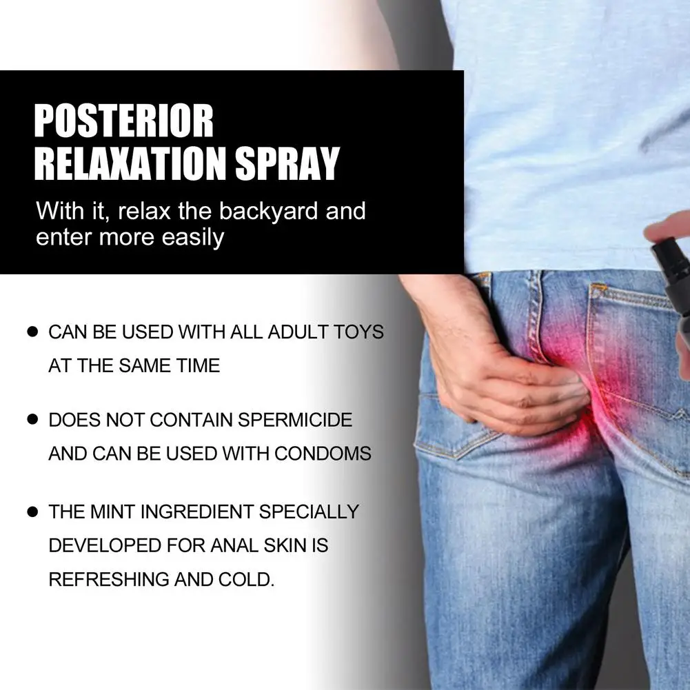 Anal Pleasure Gel Squirt for Gay Butt Loosely Sprayer Arousal Stimulant Enhanced Sensation Safe Harmless Orgasm Penetration - Image 5