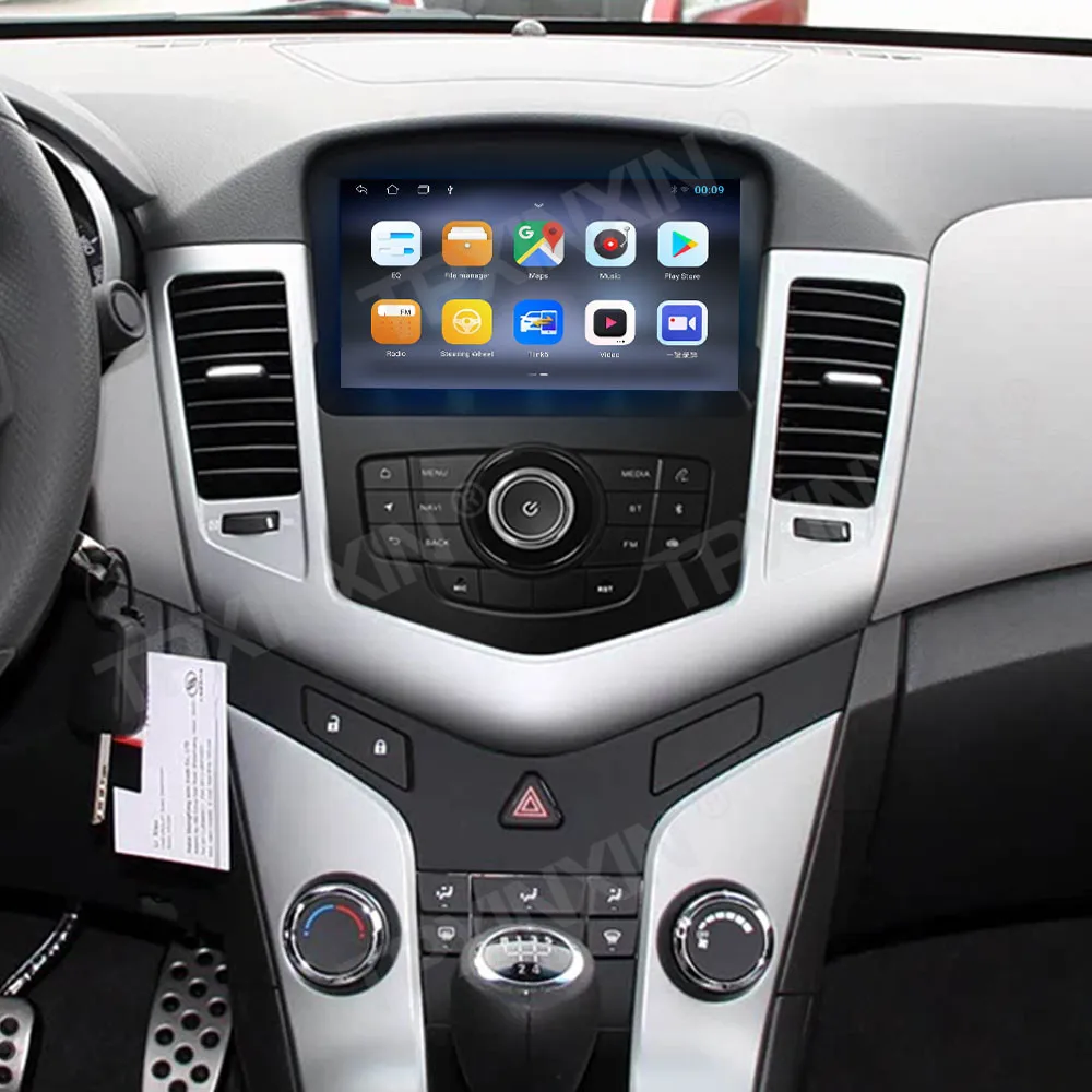 

Для Chevrolet Cruze 2009-2015: автомагнитола Android 14 с Carplay, GPS-навигацией, Wi-Fi, DSP, Bluetooth, поддержкой CD/DVD