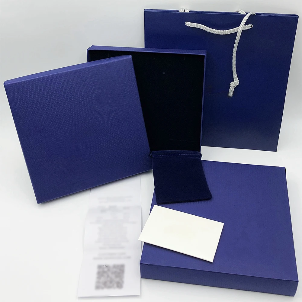 

New Model 1 Set Fashion Beautiful W Blue Jewelry Set Packaging Box Set