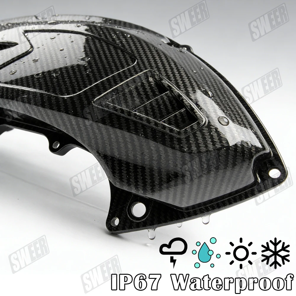 Osłona filtra powietrza motocyklowego kompatybilna z YAMAHA Nmax 125 155 AEROX V2 V3 2020-2025, ochraniacz filtra powietrza, akcesoria — zdjęcie 4