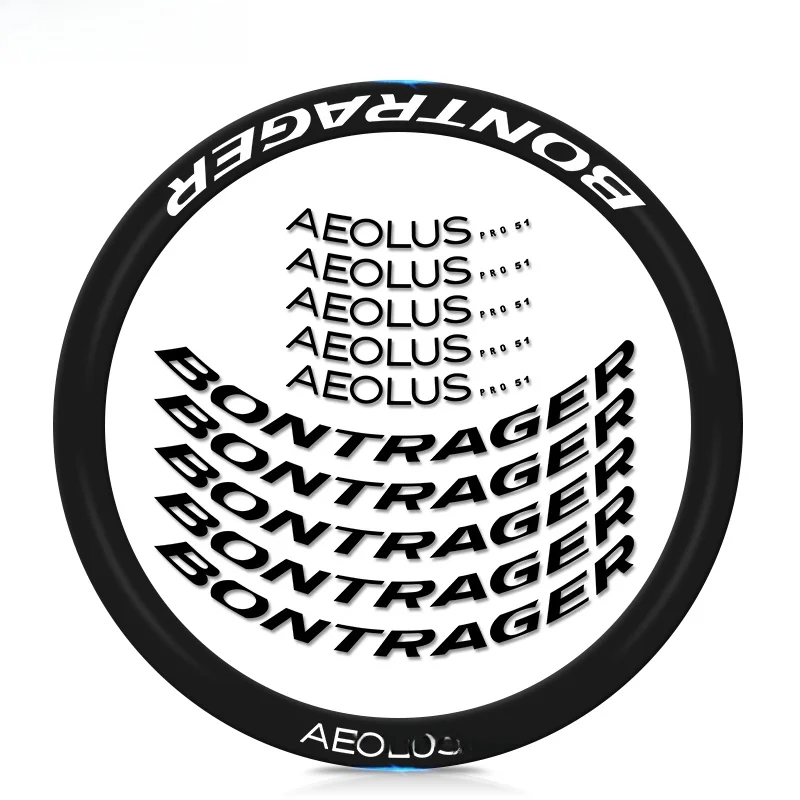 

Колесный комплект Bontrager Aeolus Pro 5 TLR для шоссейного велосипеда, наклейки Carbon Blade Circle Decals, наклейки для шоссейного велоспорта