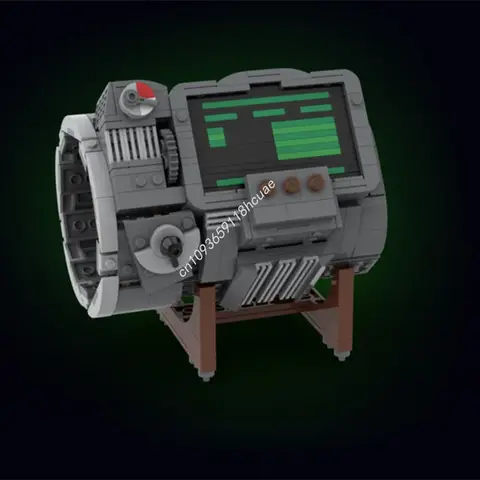 536pcs MOC Pipes-Boy 3000 Fallout  Building Blocks Education Brick Children Kids Birthday Toy to Develop Christmas toy Gift