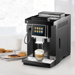 Intelligent Coffee Machine Touch Screen Smart Coffee Maker Household Automatic Italian Grinder Machine