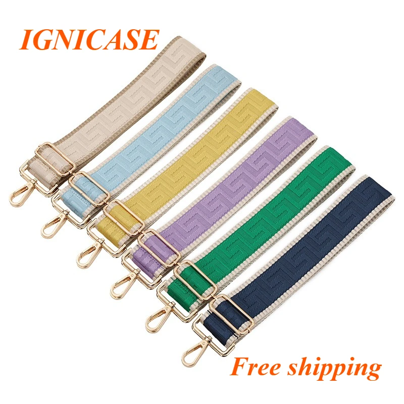 IGNICASE New Shoulder Strap Bag Accessories Color Load Reduction Adjustment Shoulder Crossbody Lengthened and Widened Strap