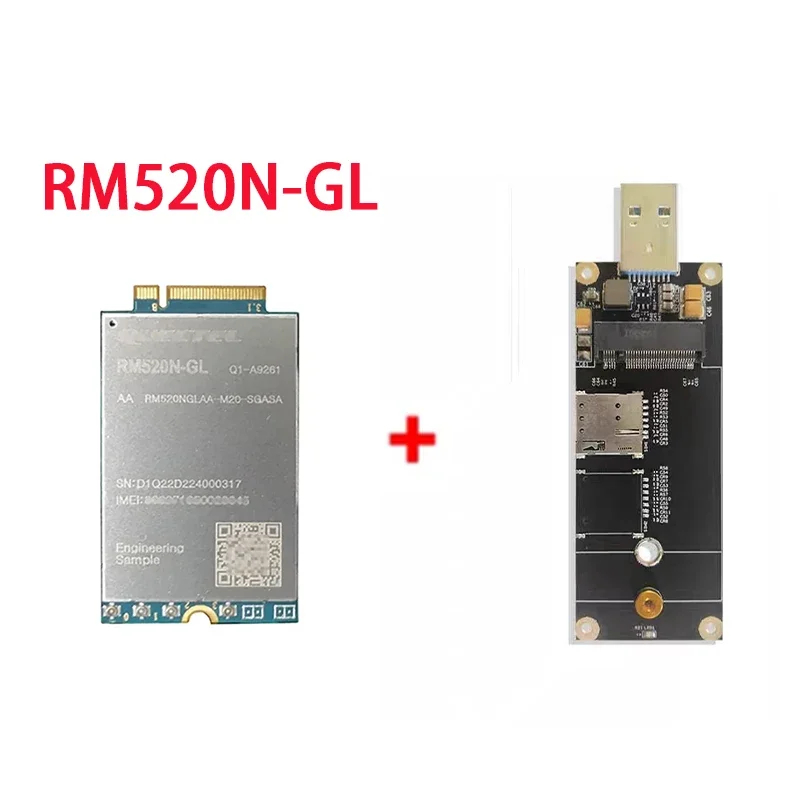 

New 5G Quectel RM520N-GL 5G Sub-6 GHz NR M.2 module RM520NGLAA-M20-SGASA for Global