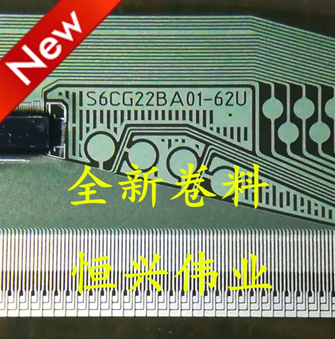 

S6CG22BA01-62U Новая микросхема драйвера ЖК-дисплея COF/TAB Материал катушки