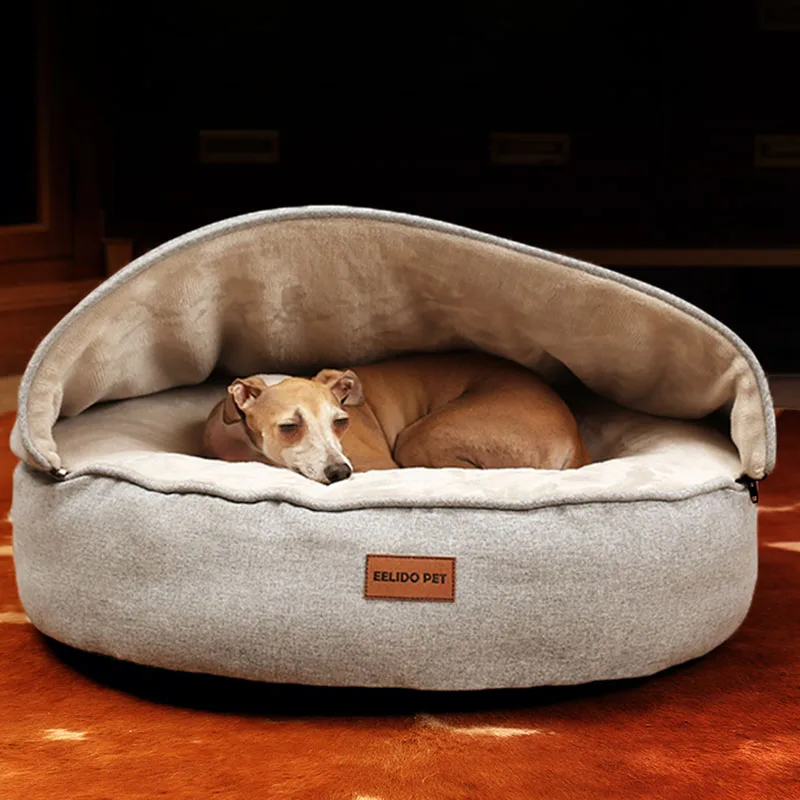 Soft Dog Bed House Pet Bed Kennel Cushion Winter Warm Sofa Basket Cozy Mat Bed Dogs Sleeping Panier Chien Home Furniture