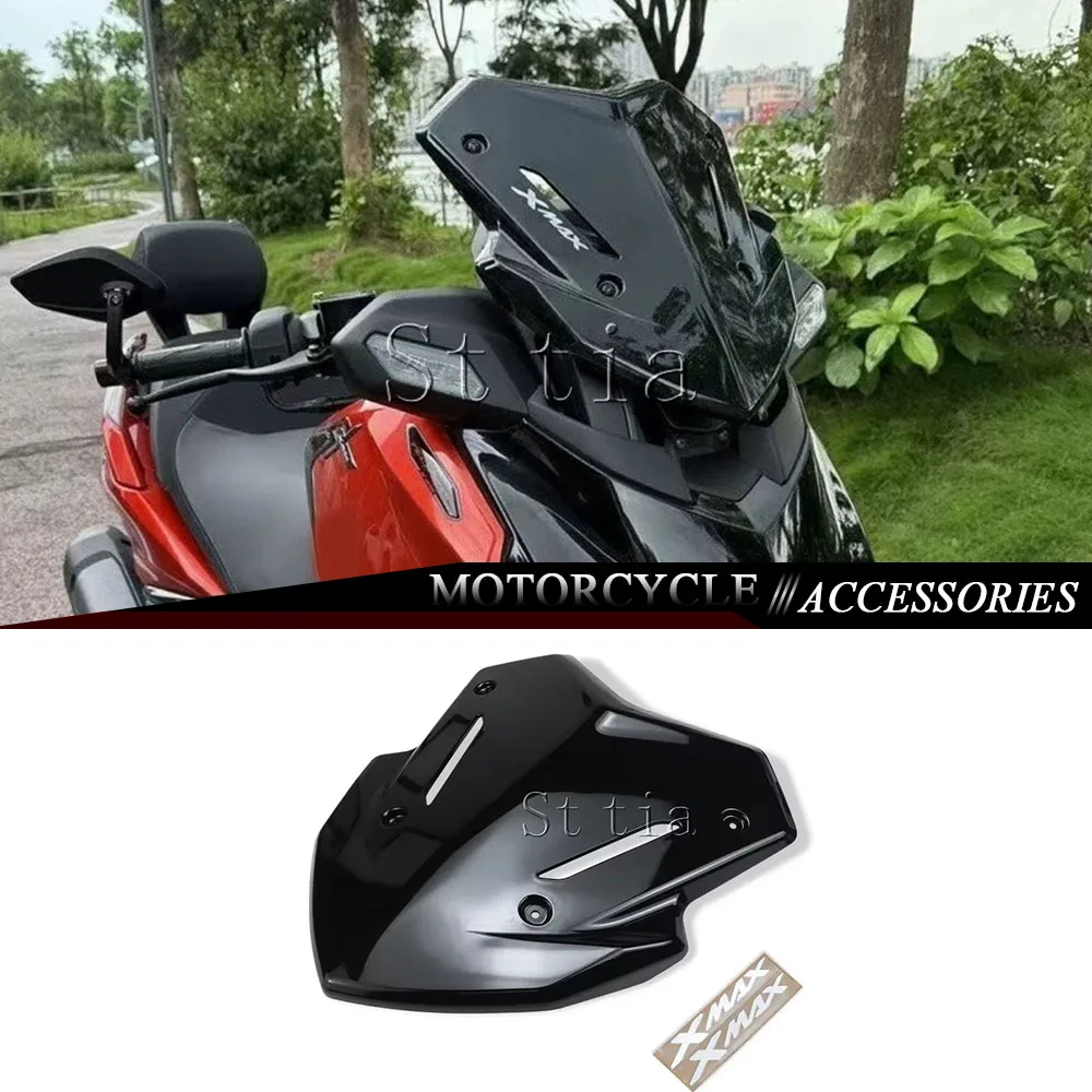 Deflector de Parabrisas Delantero para Motocicleta, Pantalla Protectora para YAMAHA X-MAX300 XMAX300 Tech MAX/Tech MAX+ 2025-