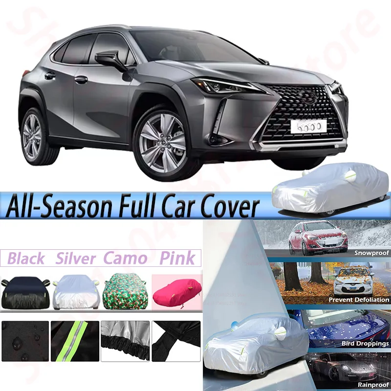 

Full Waterproof Car Covers For Lexus UX UX200 UX250h UX300e SUV Anti-UV Sun Shade Snow Rain Dust Protect Outdoor Cover
