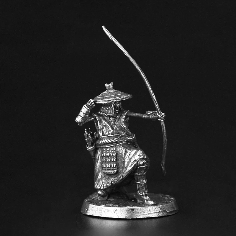 Metalen actiefiguren Oude skeletboogschutters Spookachtige krijger Soldaat Miniatuur bordspelstukken Ornament Accessoires Model