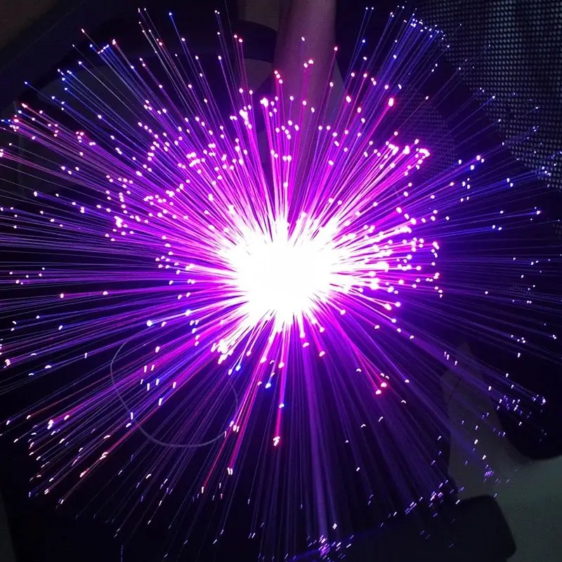 

Glow Fiber Optic Light 0.75mm 7M PMMA Optical Fiber Cable for all kind LED Light Engine DIY Starry Sky Effect Decorative factory