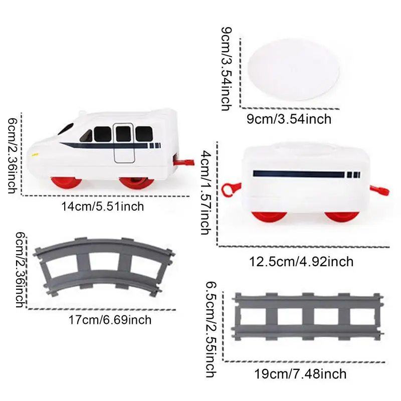 1 Set Sushi Treinen Set Sushi Treinen Roterende Set Elektrische Sushi Roterende Machine Speelgoed Spoor Roterende Trein