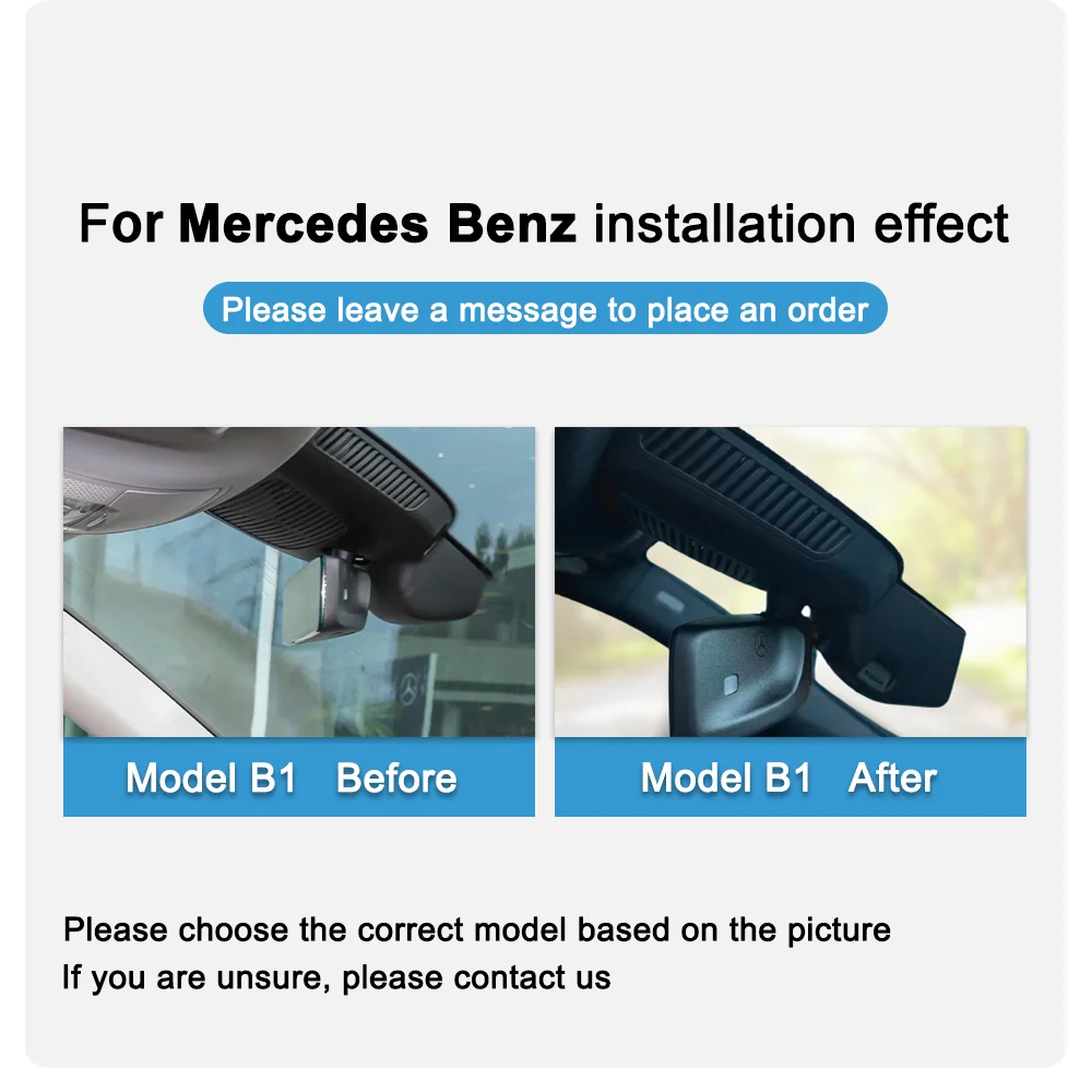 For Mercedes-Benz GLE350 2019-2021 GLS450 2019 Front and Rear 4K Dash Cam for Car Camera Recorder Dashcam WIFI Car Dvr