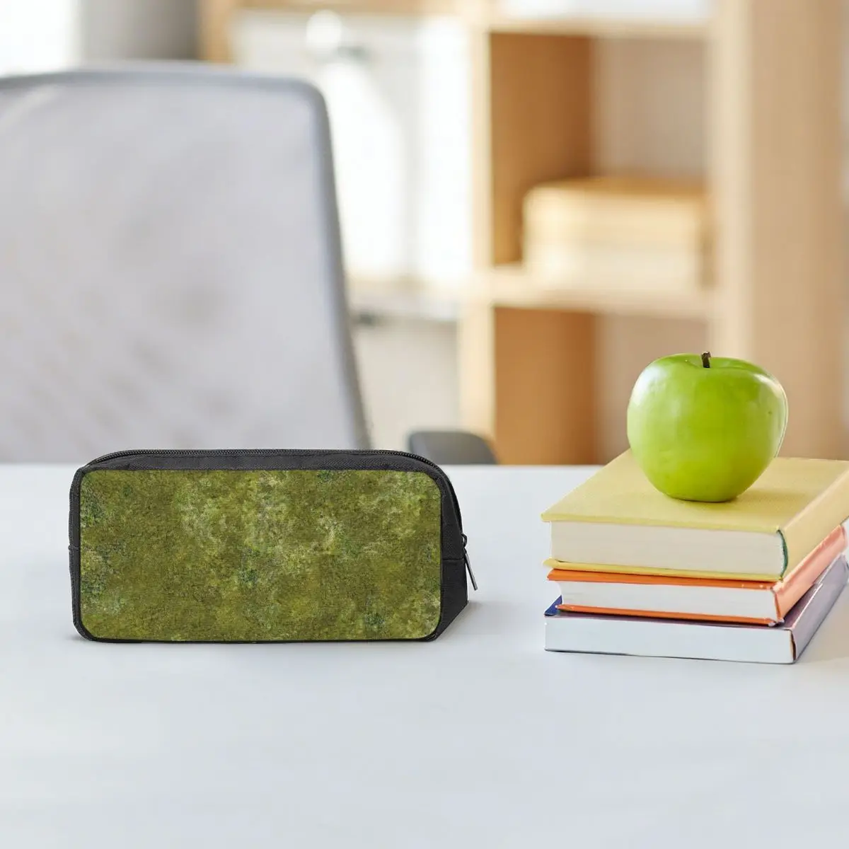 Estuches para lápices Grass Battlemat 36x36 para estudiantes, caja para lápices escolar, bolsa para lápices de gran capacidad, soporte para lápices