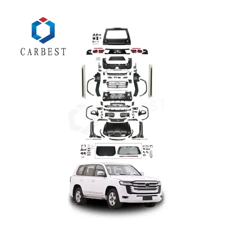 

BR Car Body Parts Conversion 1:1 Upgrade 2008-2021 LC200 Body Kit For Land Cruiser To LC300 2022