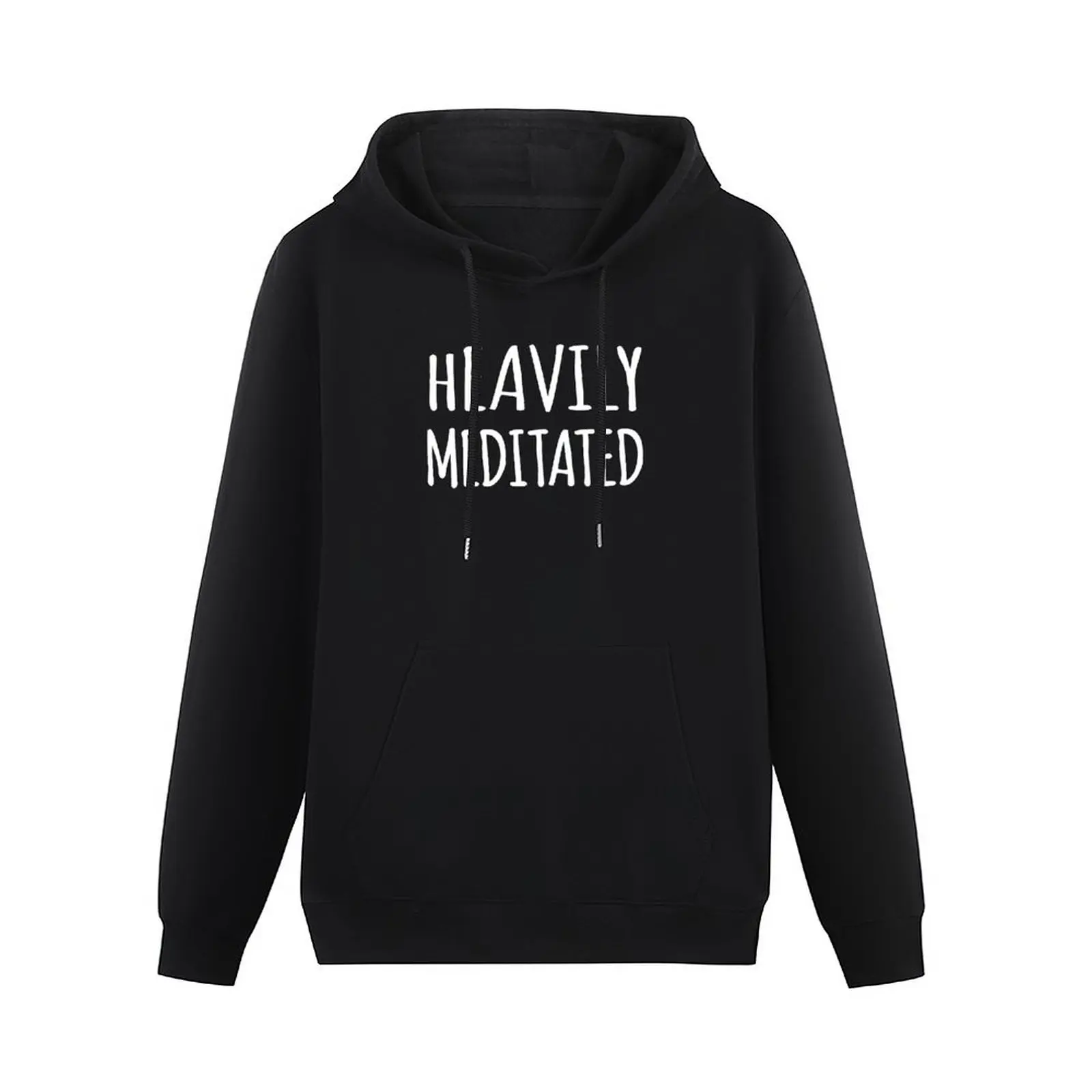 Heavily Meditated Pullover Hoodie hooded shirt anime clothes hoodie man