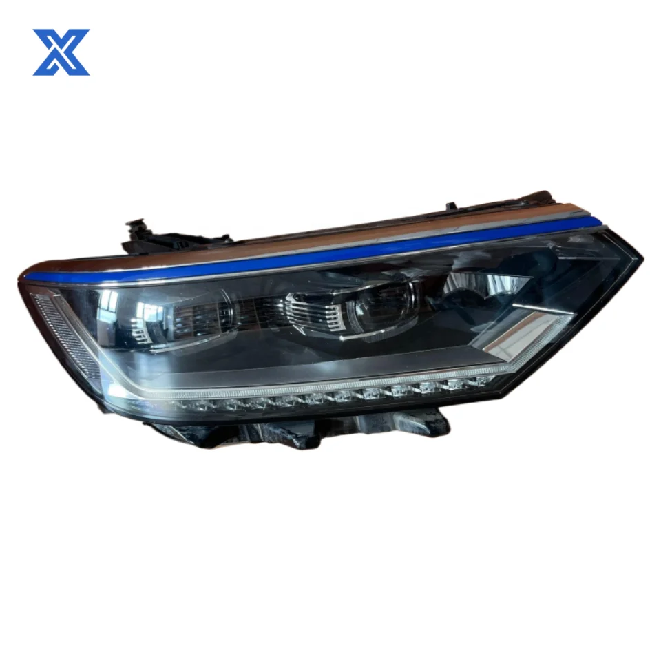 

3G2941082F LED Matrix Headlight with Blue Stripe DRL for Passat B8 NMS 2019, AFS Dynamic Leveling, OEM Level
