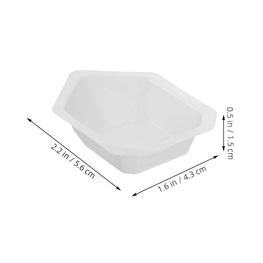 10pcs Boats Plastic Weighing Trays Reusable Lab Weighing Plates For Sample Measuring Precision Balance Pans Laboratory Equipment