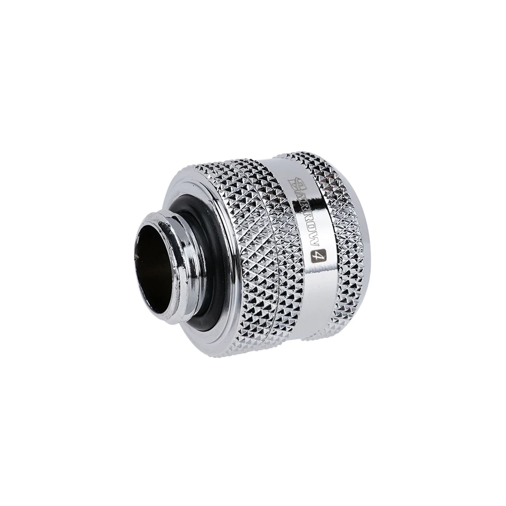 Barrow G1/4 "OD12mm/14mm/16mm harde buis hand compressie fittingen connector, zwart, zilver, wit, goud, verkoper zeer aanbevolen