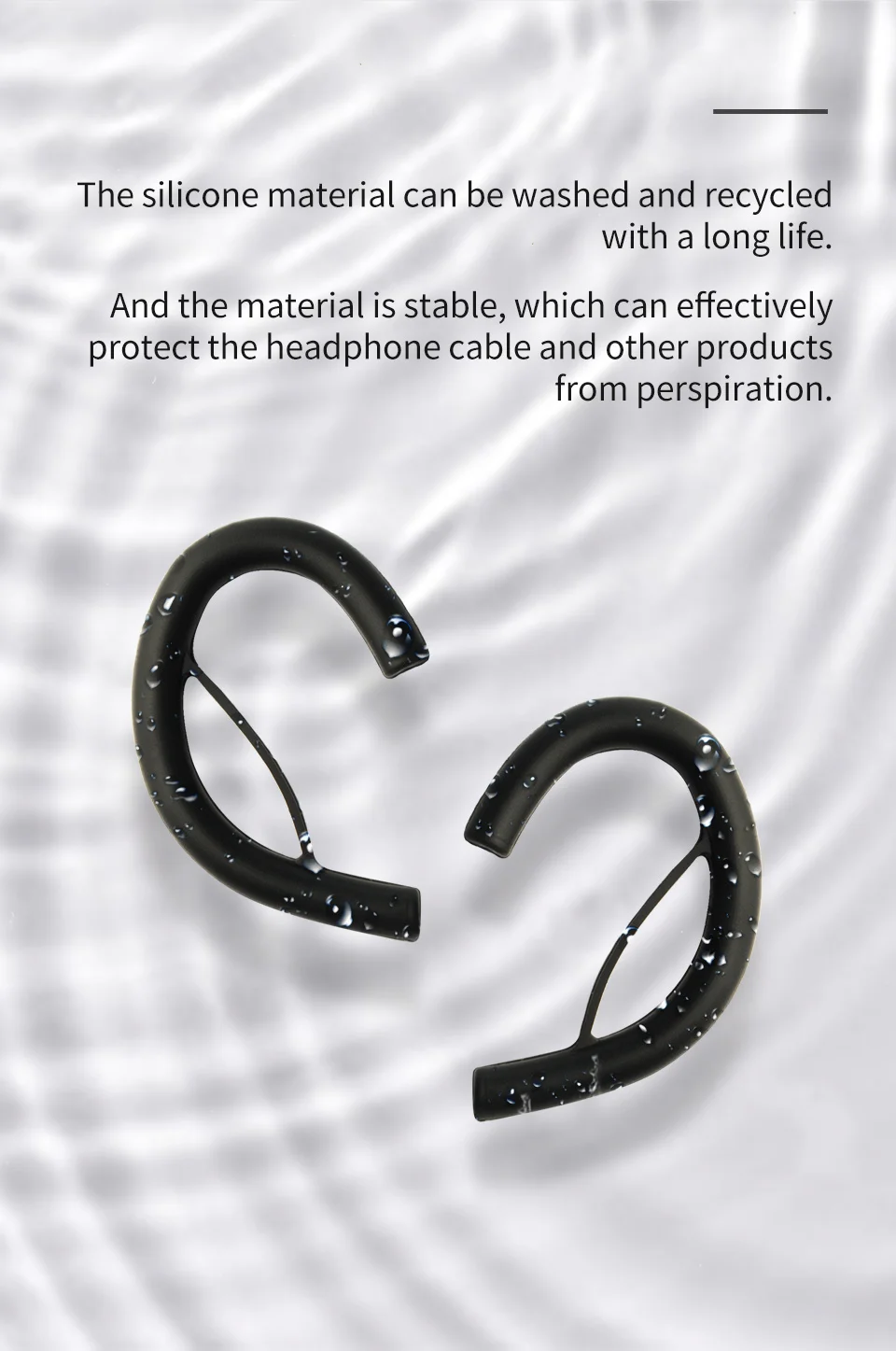 KBEAR Silikon Ohrbügel Verdrahtet Ohrhörer HIFI Kopfhörer Zubehör Headset Hände-freies Eartips Ohrstöpsel KBEAR Aurora TRI I3 Pro IEMs – Detail 5