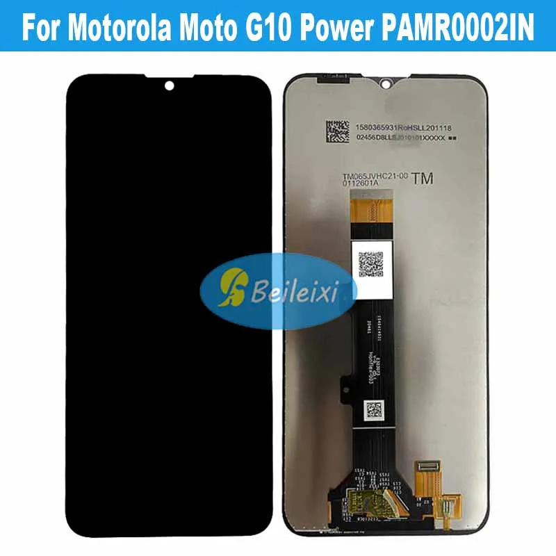 For Motorola Moto G10 Power PAMR0002IN PAMR0010IN PAMR0008IN LCD Display Touch Screen Digitizer Assembly Replacement Parts