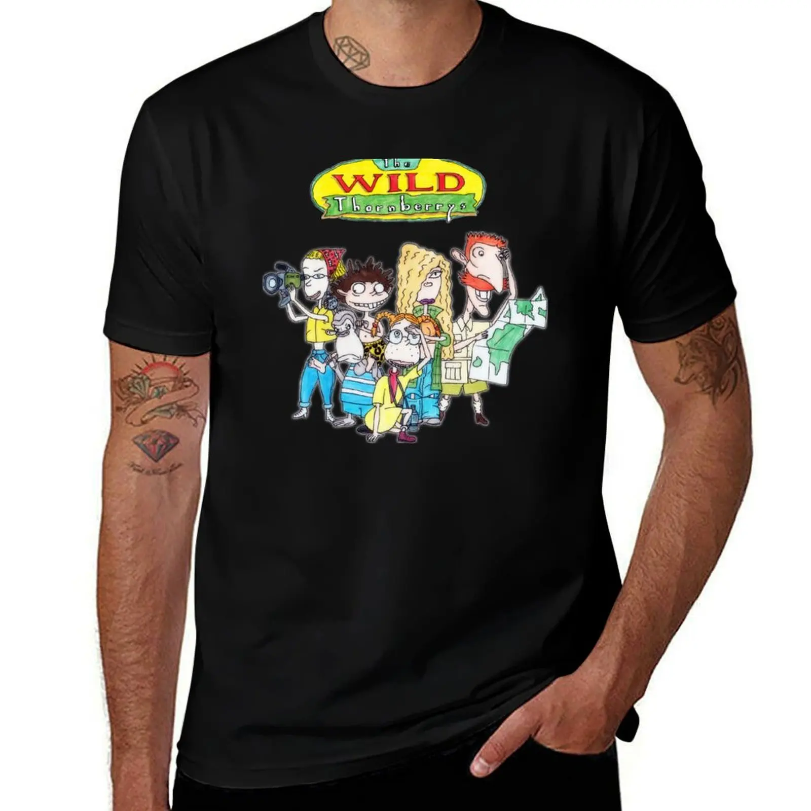 

The Wild Thornberrys T-Shirt man t shirts cotton men t shirt cotton 100% T-Shirt