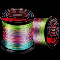1000M G SOUL X12 Japan Super Strong 12 Strands Braided Fishing Line 82LB Multifilament PE Line Saltwater Fishing Tackle For Carp