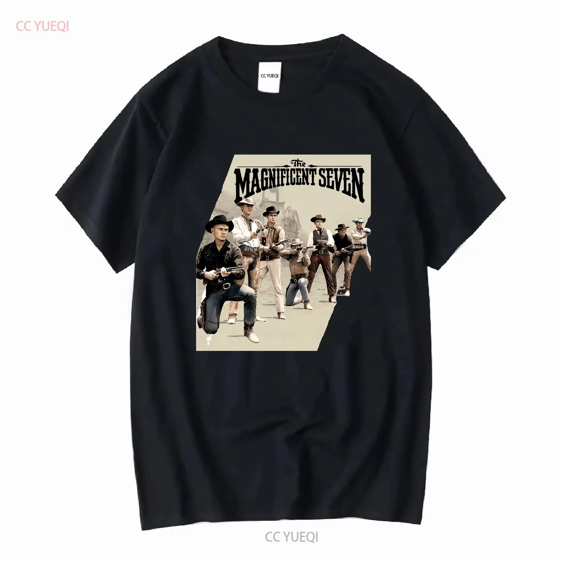 016 THE MAGNIFICENT SEVEN WT T SHIRT SIZE S 5XL vintage Washed Comfortable streetwear Unisex designer clothes fashion homme