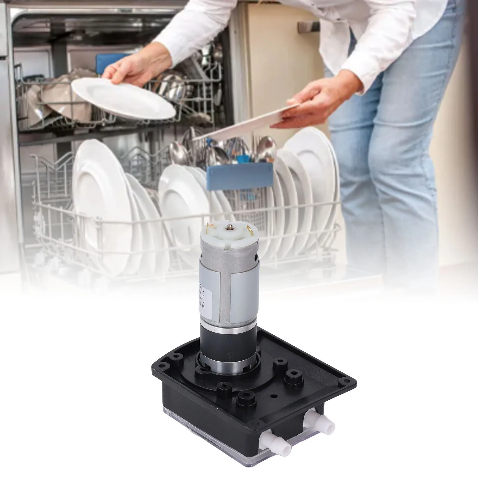 Высокоперистальтический насос Перистальтический насос 1500 мл/мин Промышленный перистальтический жидкий насос высокого пищевого качества с двойной головкой DC24V