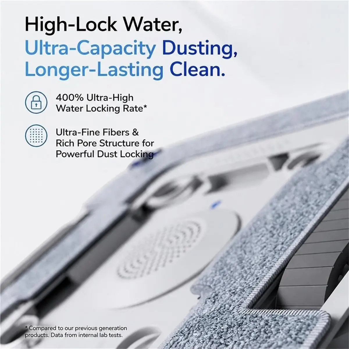 

[A99U] Mop Holder & Pad Replacement Parts for WINBOT W3 Omni - Design with Microfiber Cloth, Mount