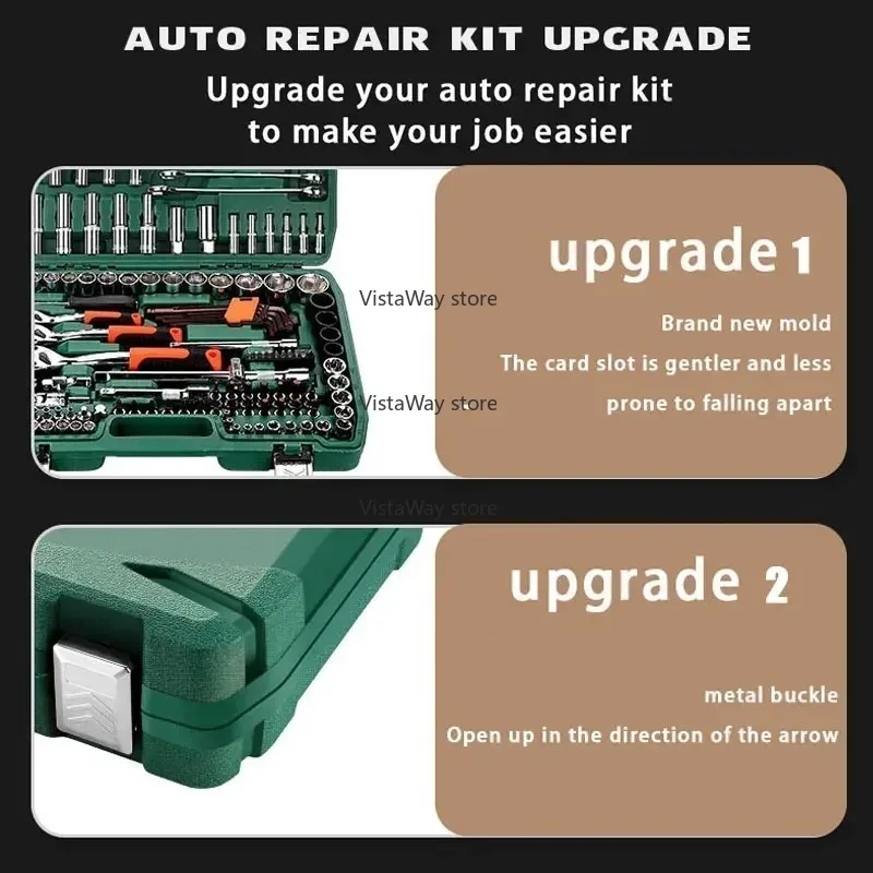 220 فولت جديد إصلاح السيارات مفتاح بانة مجموعة مزيج إصلاح كم اسئلة أدوات السيارات الخاصة Daquan صندوق أدوات متعدد الوظائف